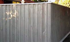 Paling Fence Painted Bonbeach